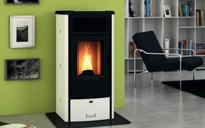 Installation de poêle à granules