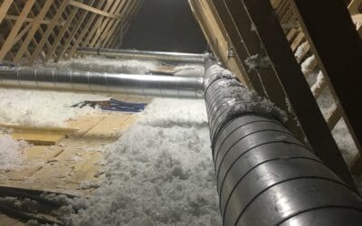 Création des réseaux et installation d’un groupe VMC sur un bâtiment neuf collectif de 13 logements sur la commune de Saint laurent D’Oingt.