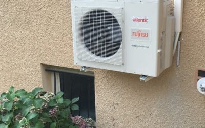 Installation d’une climatisation réversible sur la commune de FRANS dans l’Ain (01)