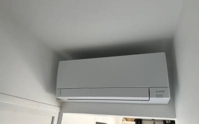 Installation d une climatisation Bi-Split Mitsubichi à Lucenay
